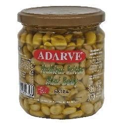 339030  Habas Fritas Mini Baby Adarve Tarro 220 Grs