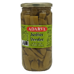 342012  Judias Verdes Anchas Adarve Cristal 360 Gr