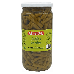 342020  Judias Verdes Finas Adarve Cristal 360 Grs