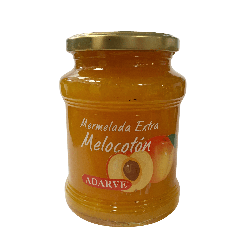 348320  Mermelada Melocoton Adarve 55% Fruta 410 Grs