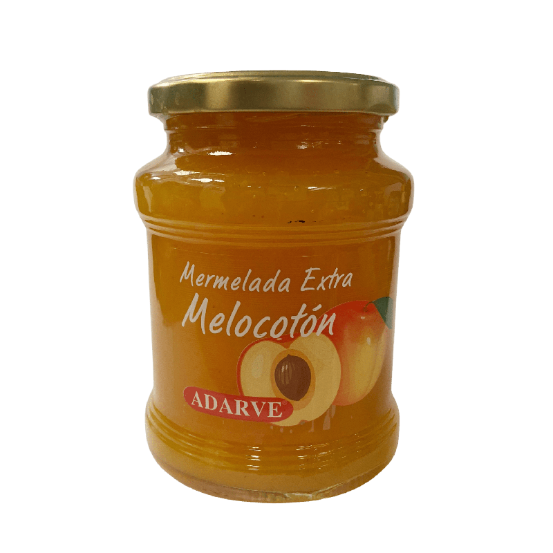 348320  Mermelada Melocoton Adarve 55% Fruta 410 Grs
