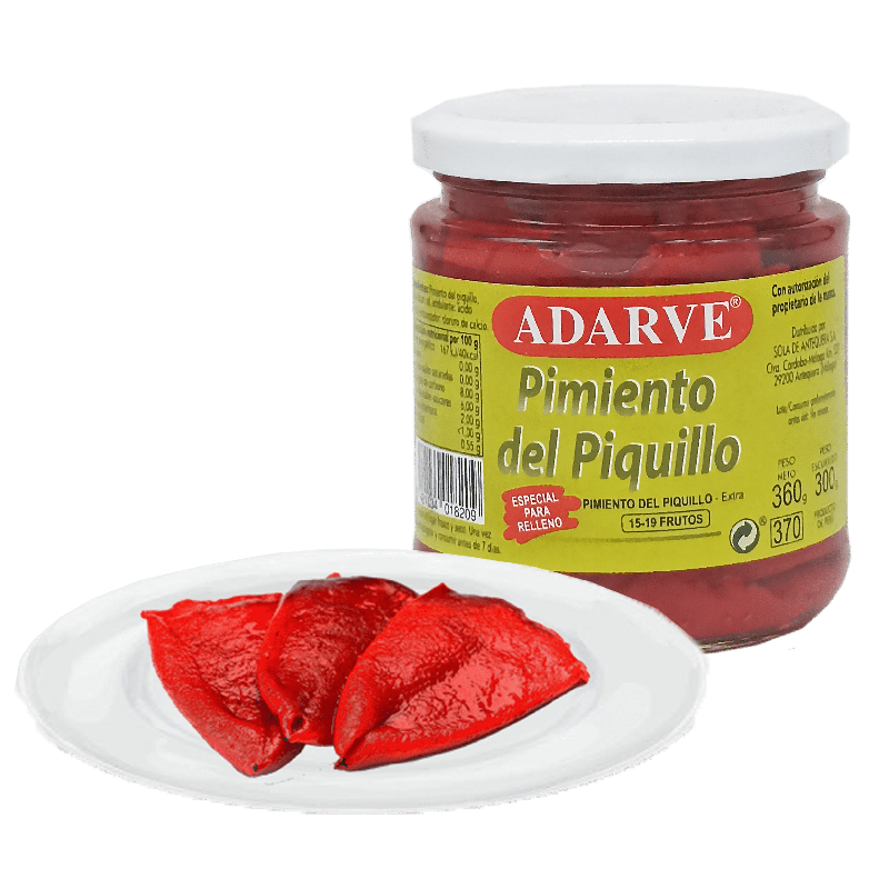 351276  Pimientos Piquillo Extra Adarve Tarro 260G