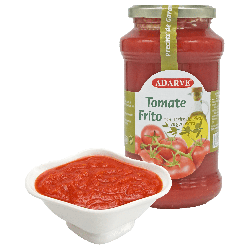 354760  Tomate Frito Aceite Oliva Adarve Cristal 560 Gr
