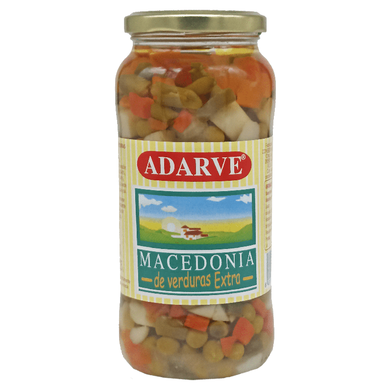 363140  Macedonia Verduras Adarve Cristal525Grs