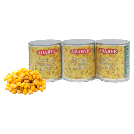 364022  Maiz Dulce Adarve Lata 130 Grs Pack-3