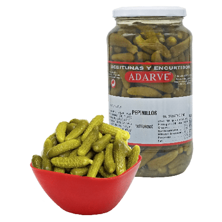 375038  Pepinillos  Adarve Tarro 450 Gr