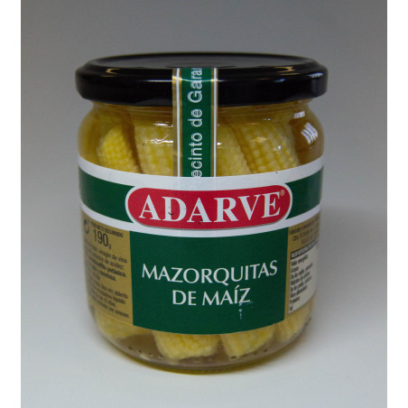 375403  Mazorquitas Maiz Adarve Tarro 180 Grs