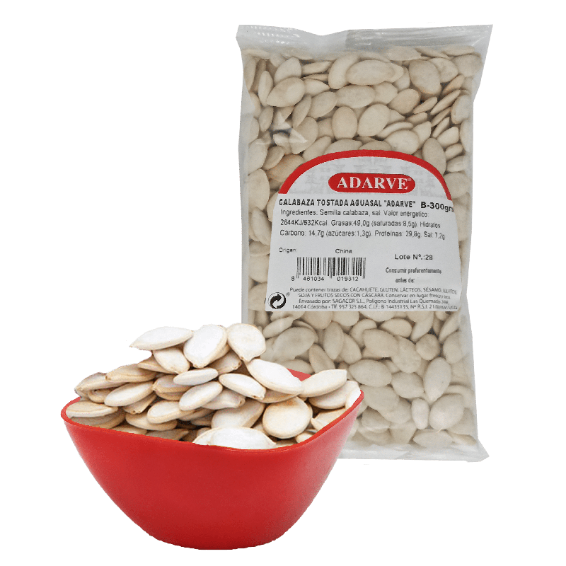 409383  Pipas Calabaza Adarve Bolsa 300 Gr
