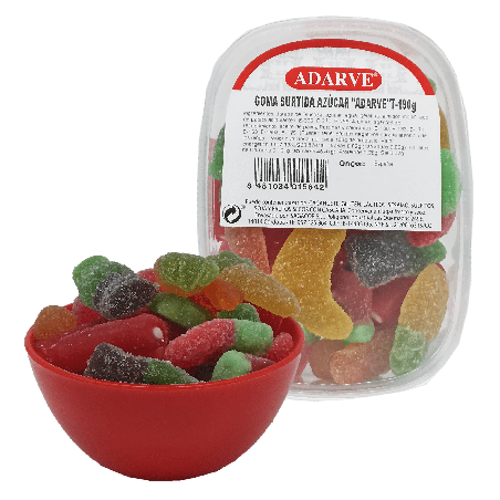 409710  Gominolas Surtido Azucar Adarve 190 Gr