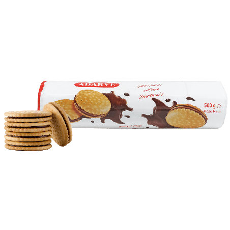 413540  Galletas Rellenas Chocolate Adarve 500 Gr