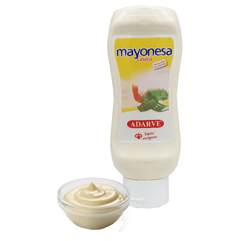 430013  Mahonesa Casera Adarve Bocabajo Bote 430 Ml
