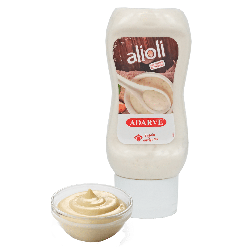 430371  Salsa Alioli Adarve Bote 300 Grs