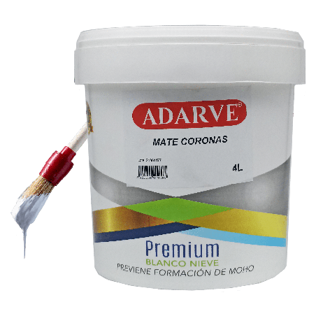 746054  Pintura Plastica Corona Adarve Lata 4 Litros