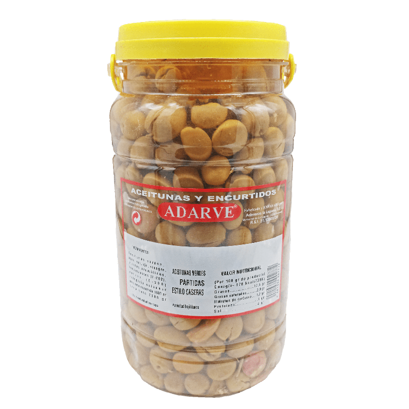 366299  Aceitunas Caseras Partidas Adarve Garrafa 1,600 Gr
