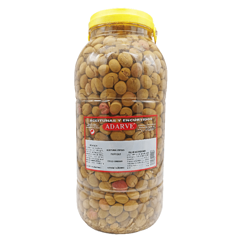 366302  Aceitunas Caseras Partidas Adarve Gfa. 4,500 Gr