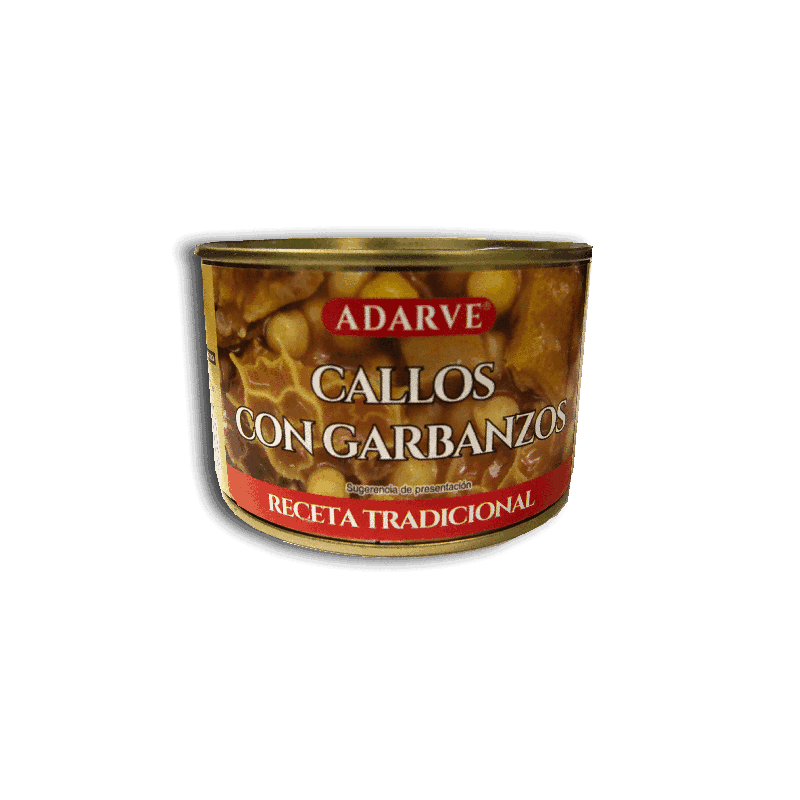 272116 -  CALLOS VACUNO CON GARBANZOS ADARVE LATA 415 grs
