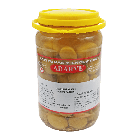 366332  Aceitunas Gordal Partida Adarve Bote 750 Grs