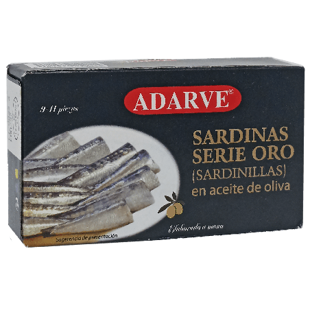 321000  Sardinilla  Oliva Adarve Serie Oro 80 Gr (9-11)