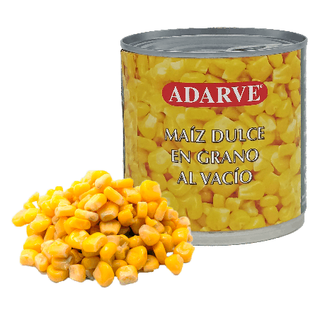 364020  Maiz Dulce Adarve Lata 255 Grs