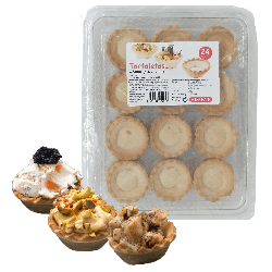 411006  Tartaletas Pasta Brisa Adarve 24 Unidades 168 Grs