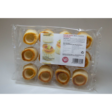 411008  Vol Au Vent Hojaldre Adarve 12 Uds 73 Grs