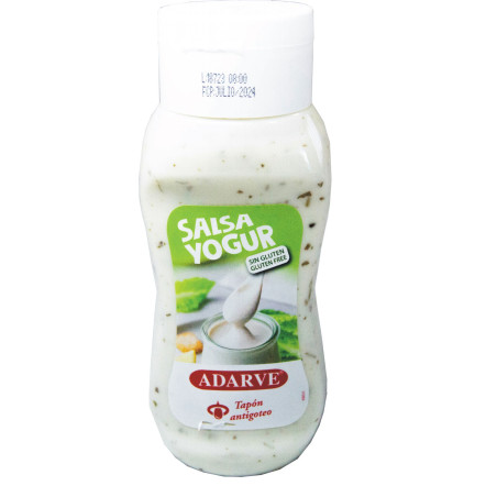 430366  Salsa Yogurt Adarve Bote 300 Grs