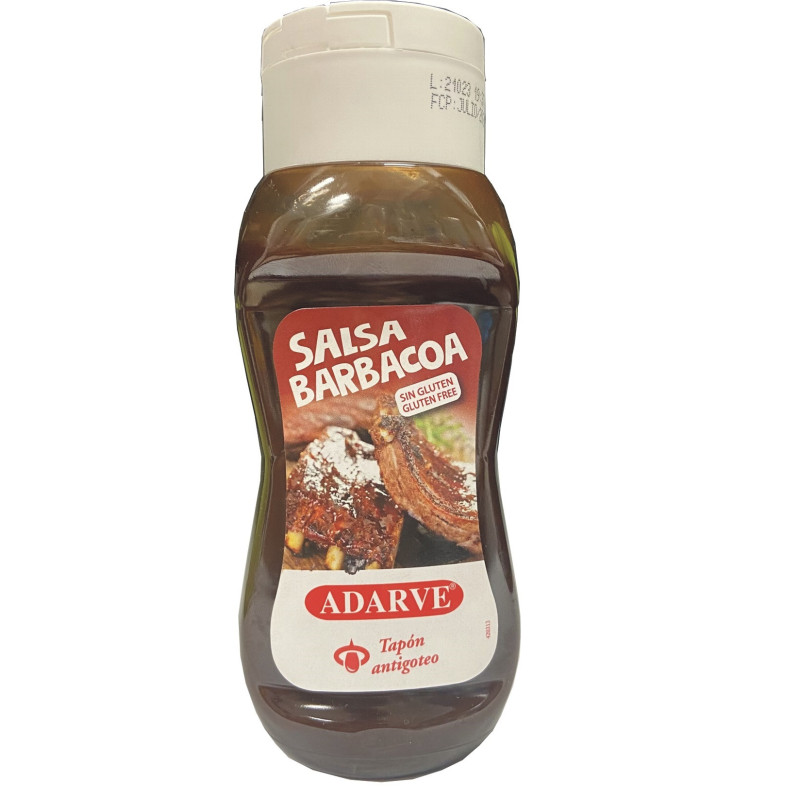 430374  Salsa Barbacoa Adarve Bote 300 Grs