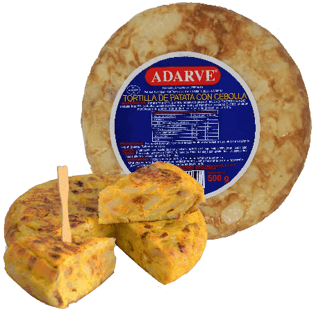 445704  Tortilla Patatas Con Cebolla Adarve 500G