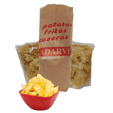 446015  Patatas Fritas Casera Adarve Papel 160G X 2