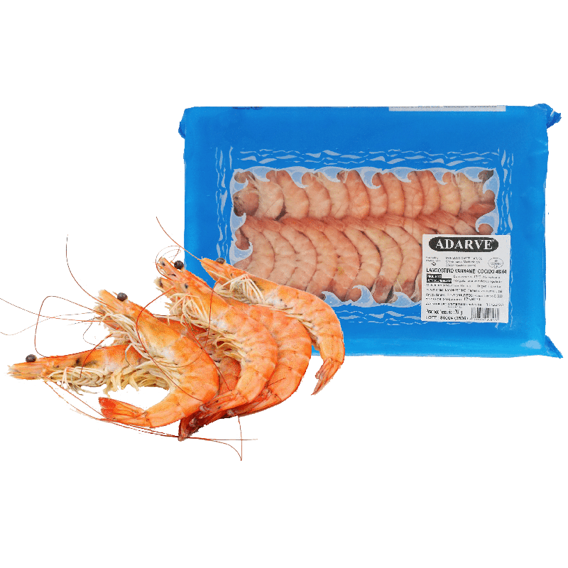 959056  Langostino Cocido Adarve 48/64 Est. 700G