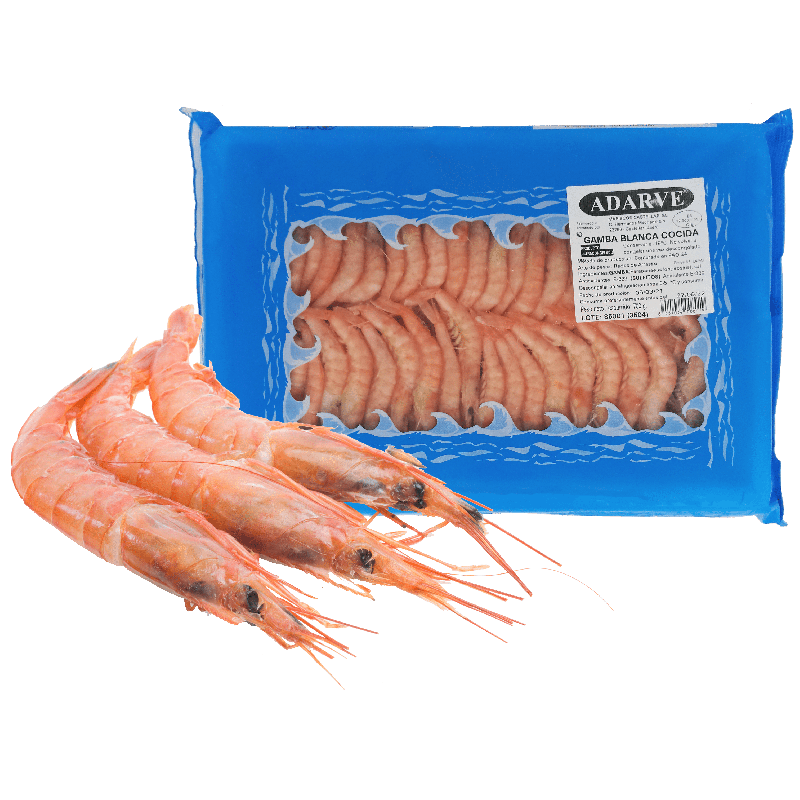 958034  Gamba Blanca Cocida Adarve Est. 700 Grs