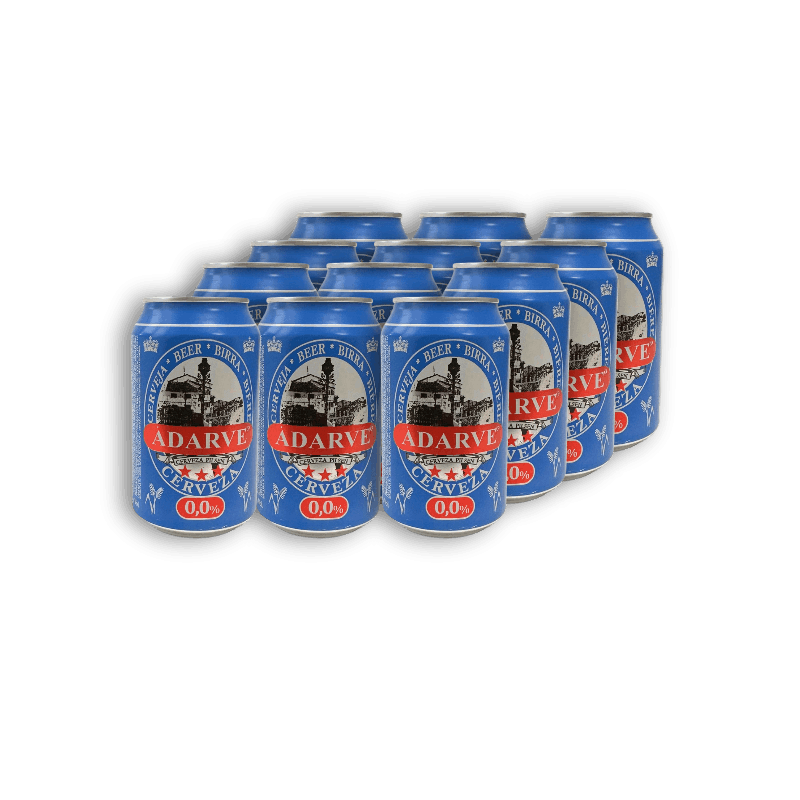563556 - PACK-12 LATAS CERVEZA ADARVE SIN 0,0% 330 cc