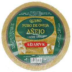 448282  Queso Oveja Leche Cruda  Añejo Adarve P/K
