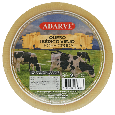 448292  Queso Leche Cruda Iberico Viejo Adarve Corte P/K
