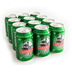 563558  Pack-12 Latas Cerveza Adarve 330 Cc