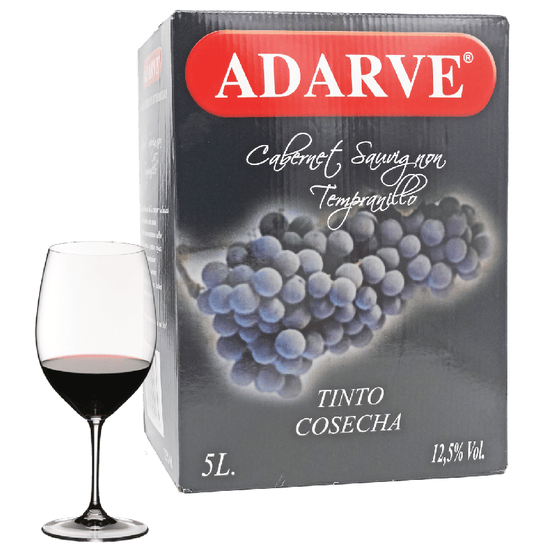 566034  Vino Tinto Adarve Box 5 Litros 12,5º