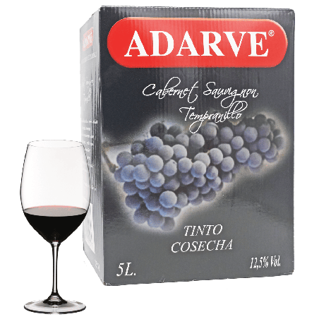 566034  Vino Tinto Adarve Box 5 Litros 12,5º