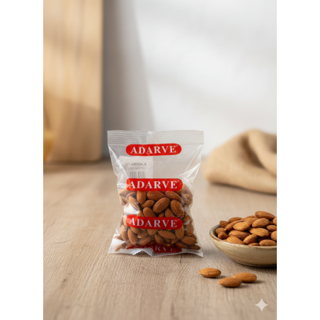 409404 - ALMENDRA CRUDA CON PIEL ADARVE BOLSA 175 GRS