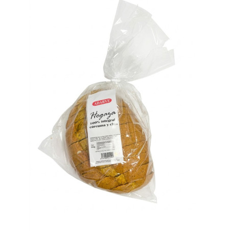 442368-PAN HOGAZA 100 % INTEGRAL CURCU Y CHI ADAR 500 GRS