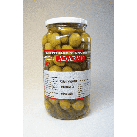 366008  Aceituna Rellena Pepino Adarve Tarro 500 Gr